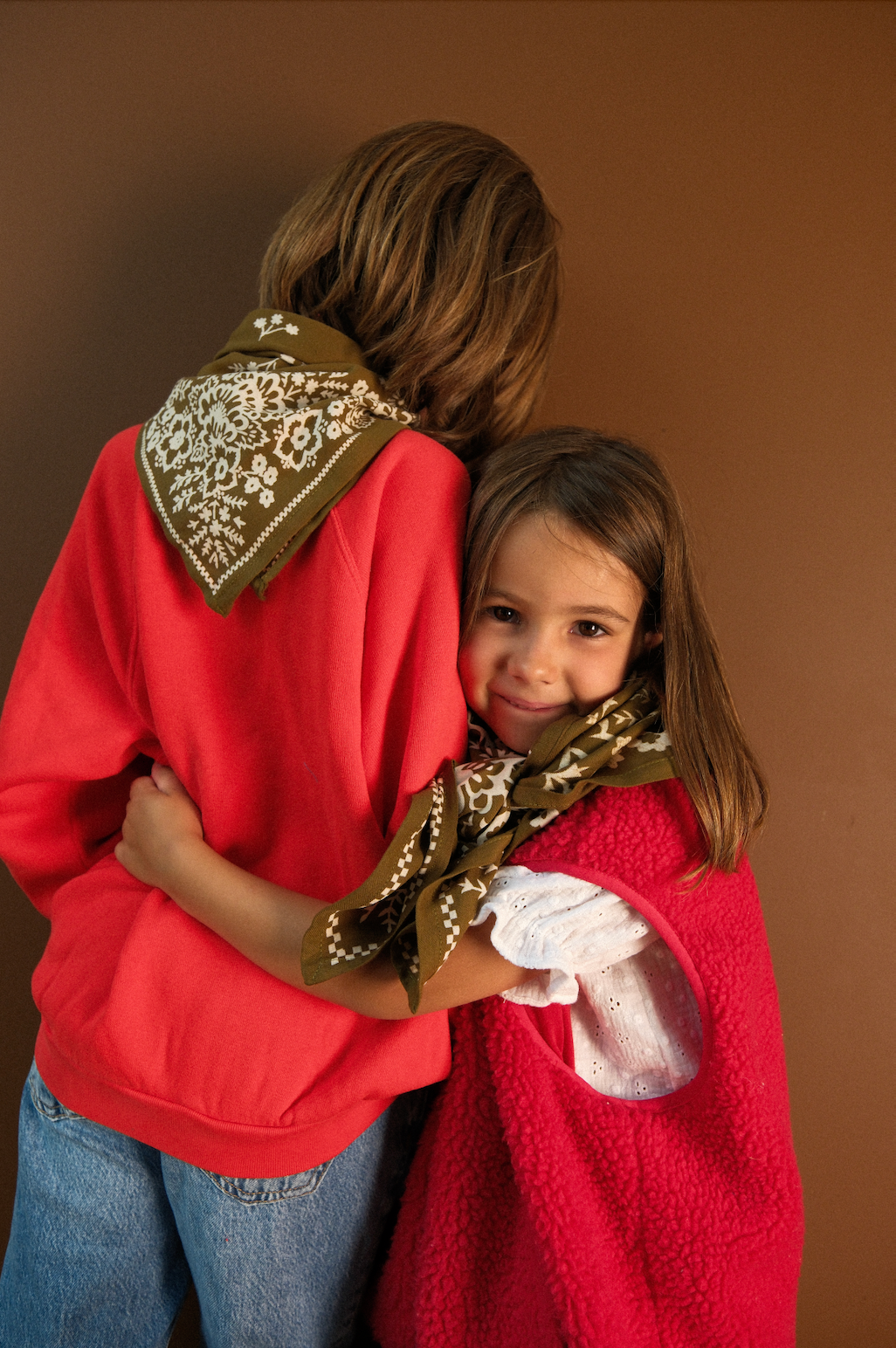Foulard Louisette - Mysore bandana Kaki