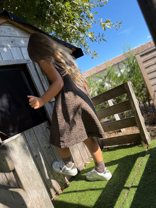 Robe Léopard fille 🐆 🤎