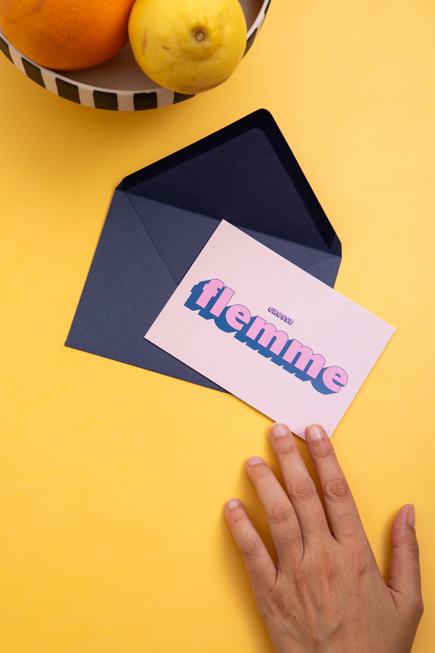 Carte postale Flemme