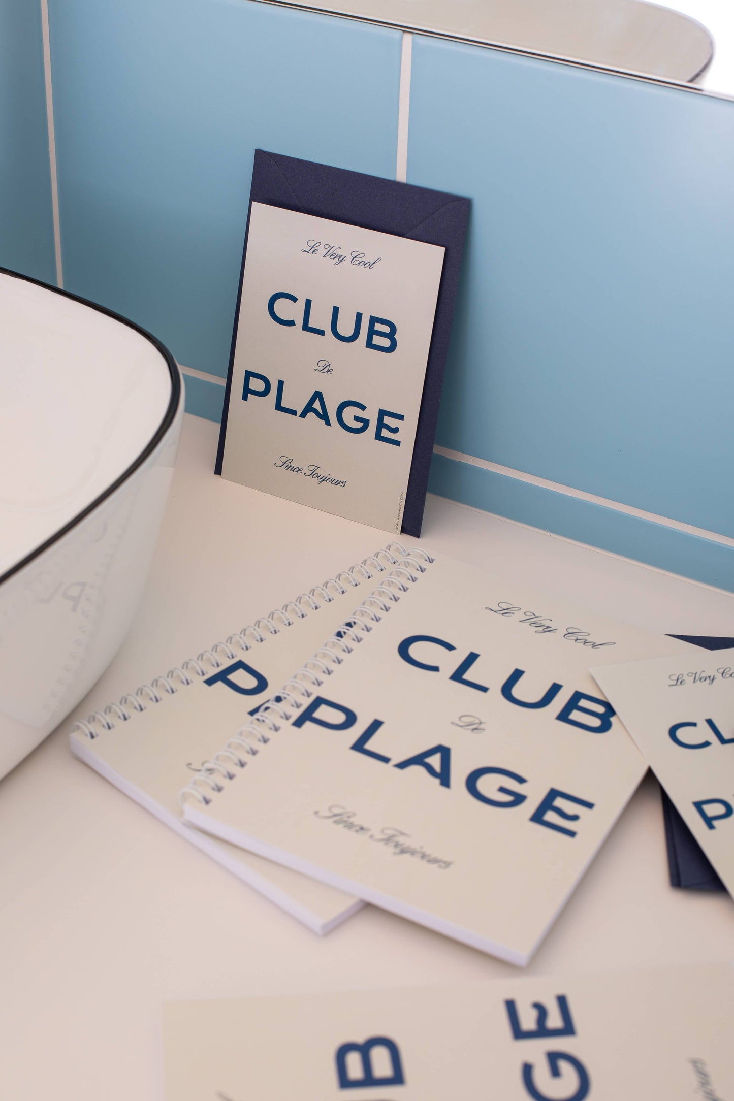 Carte postale Club de plage