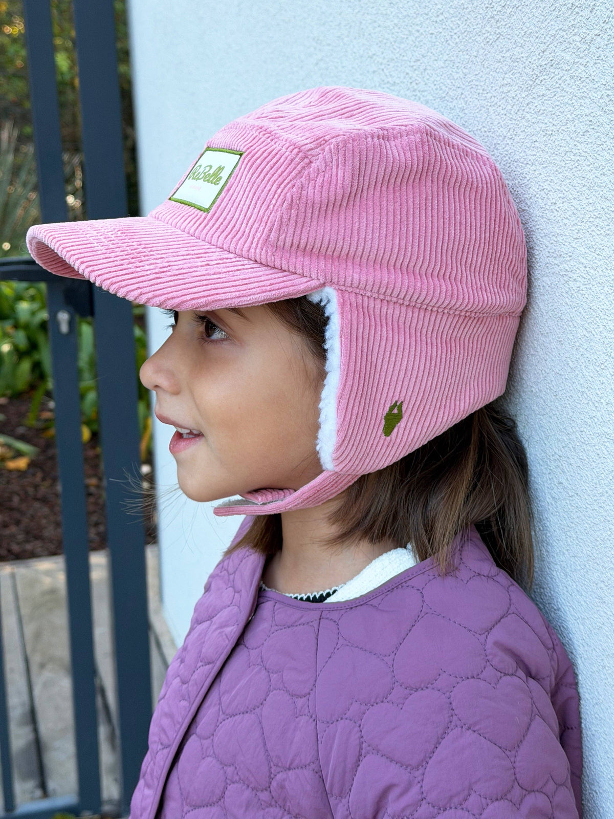 Chapka rose ERIKA: 2-5 ans