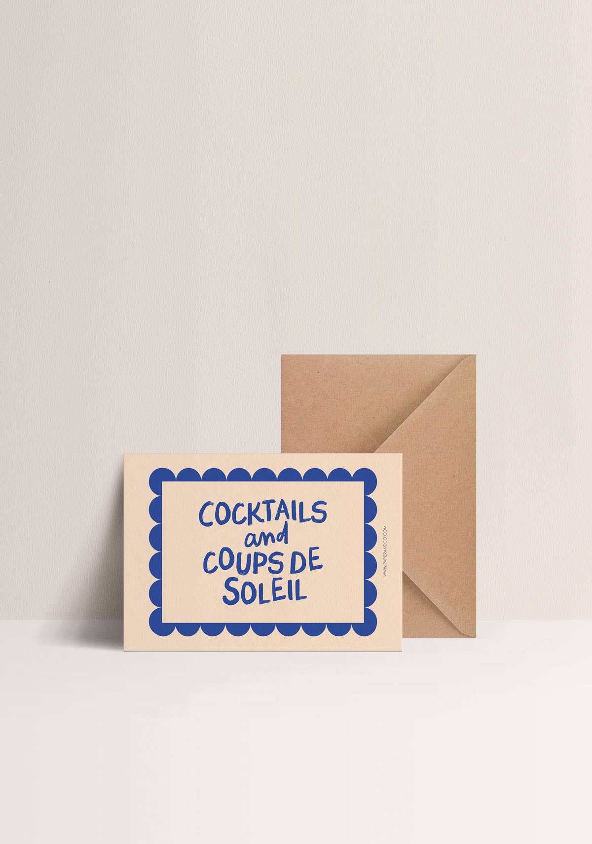 Carte postale Cocktails and coups de soleil