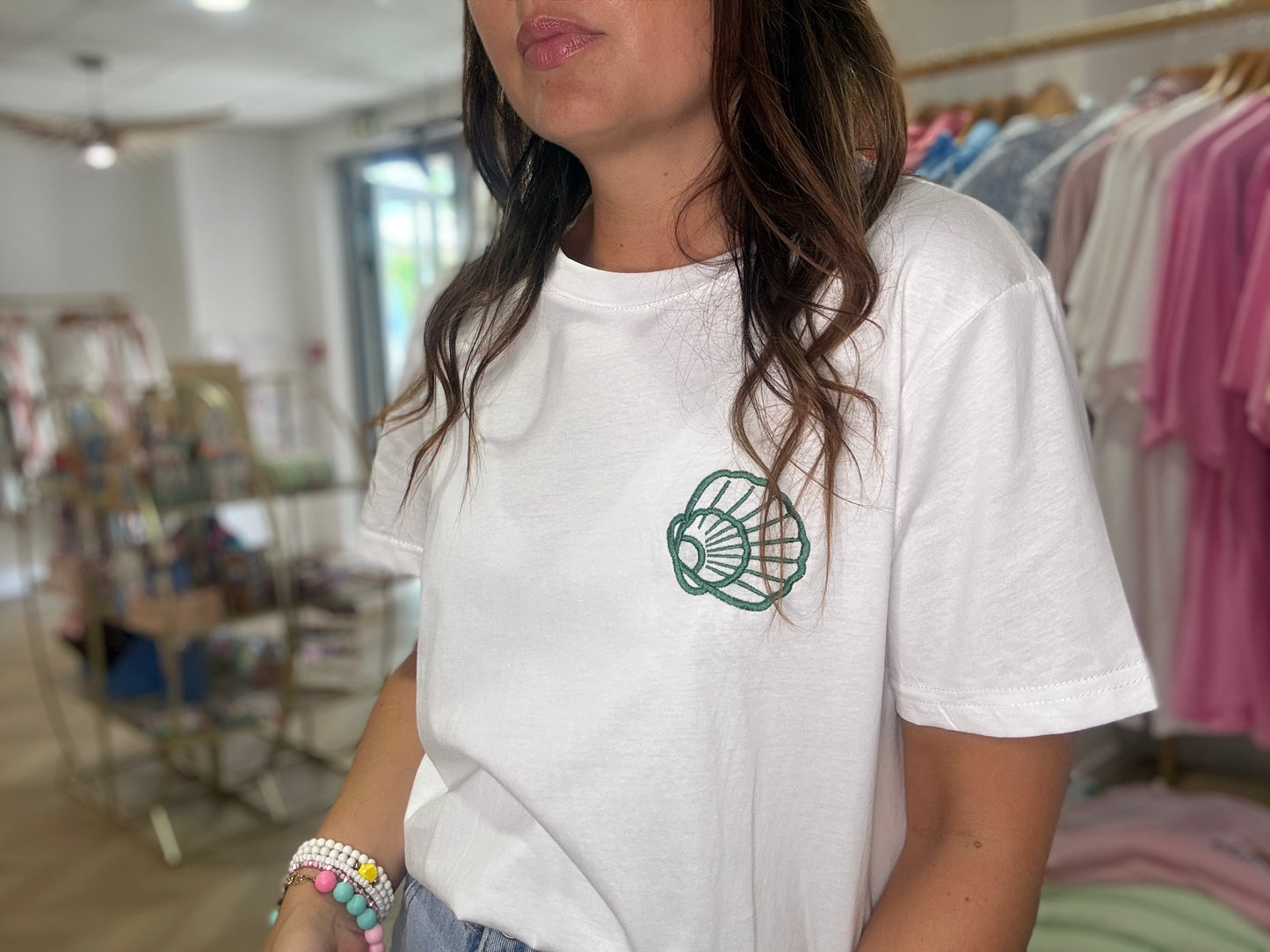 T-shirt Coquillage