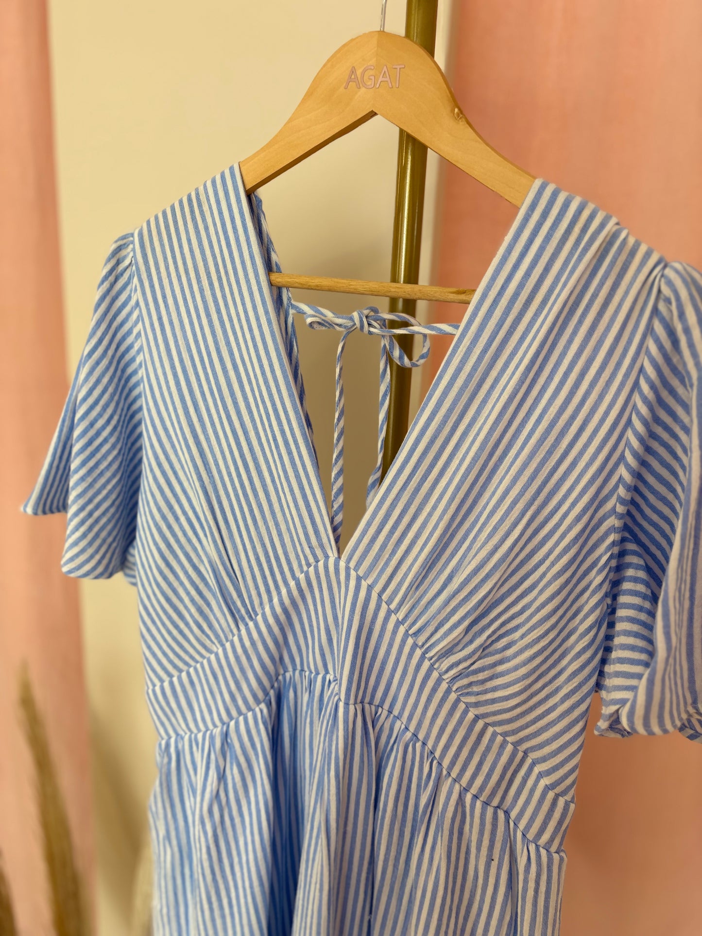 Robe Rihanna bleu