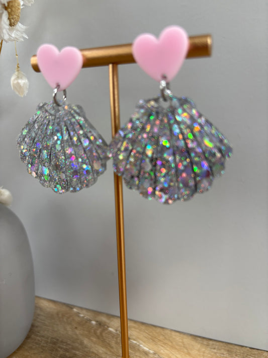 Boucles d'oreilles coquillage