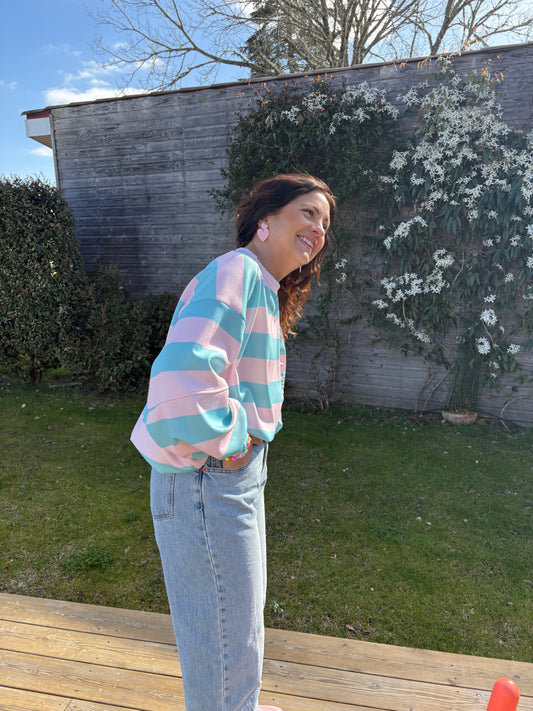 Sweat Steph turquoise