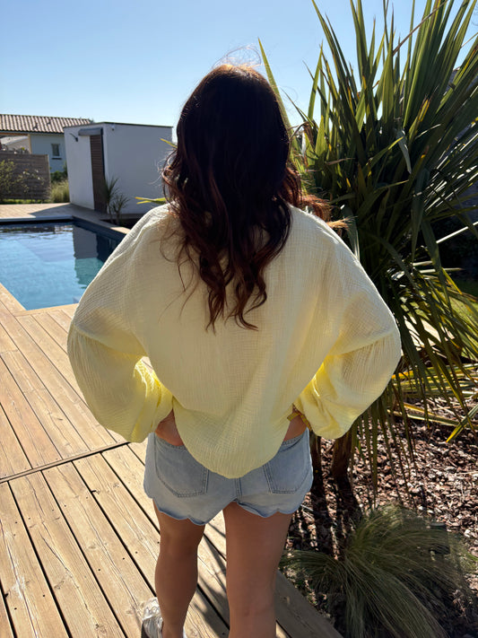 Blouse Louise jaune