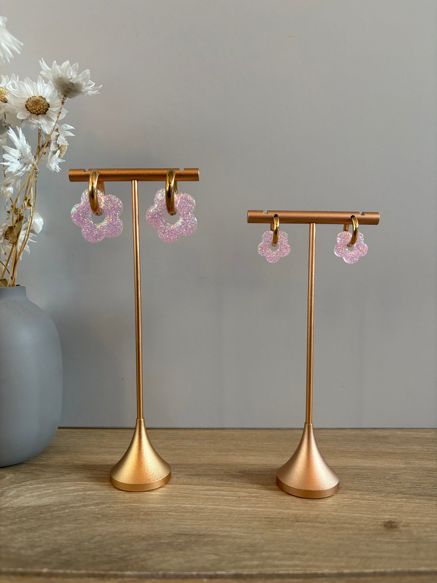 Boucles d'oreille fleur enfants