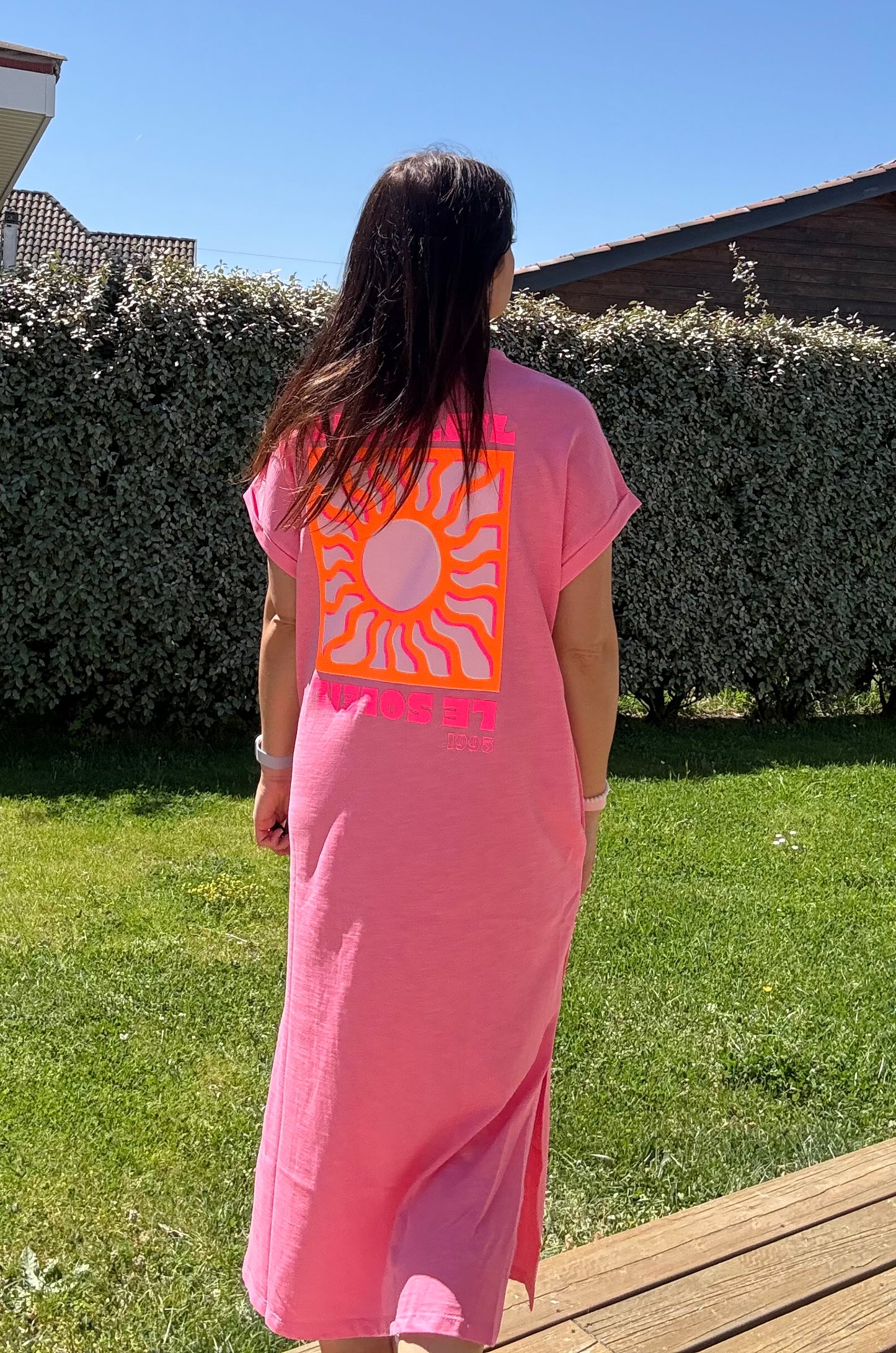 Robe Soleil fushia