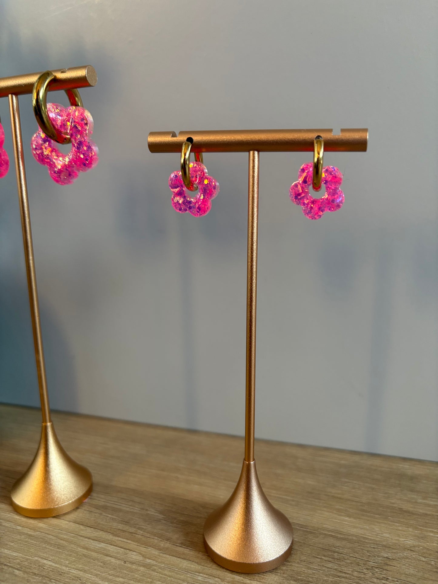 Boucles d'oreille fleur enfants