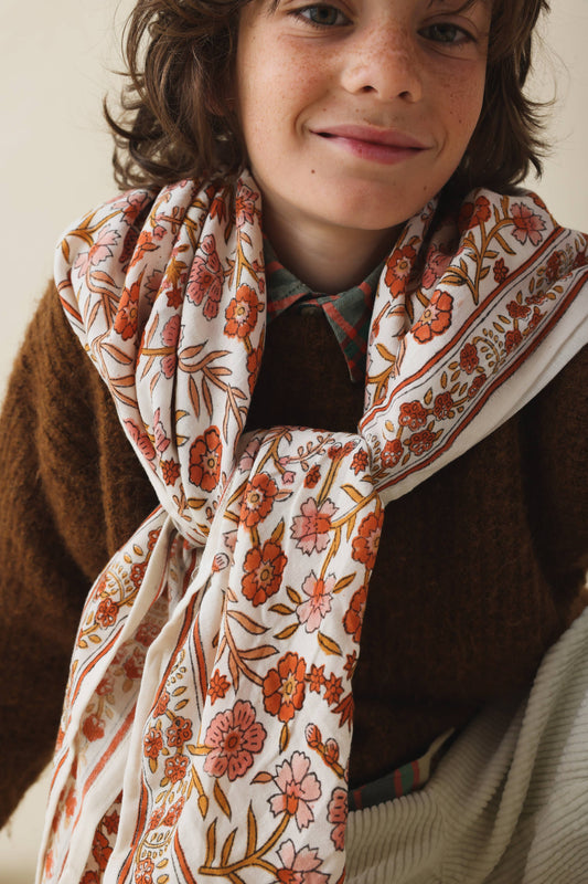 Foulard Louisette - Delhi Brique
