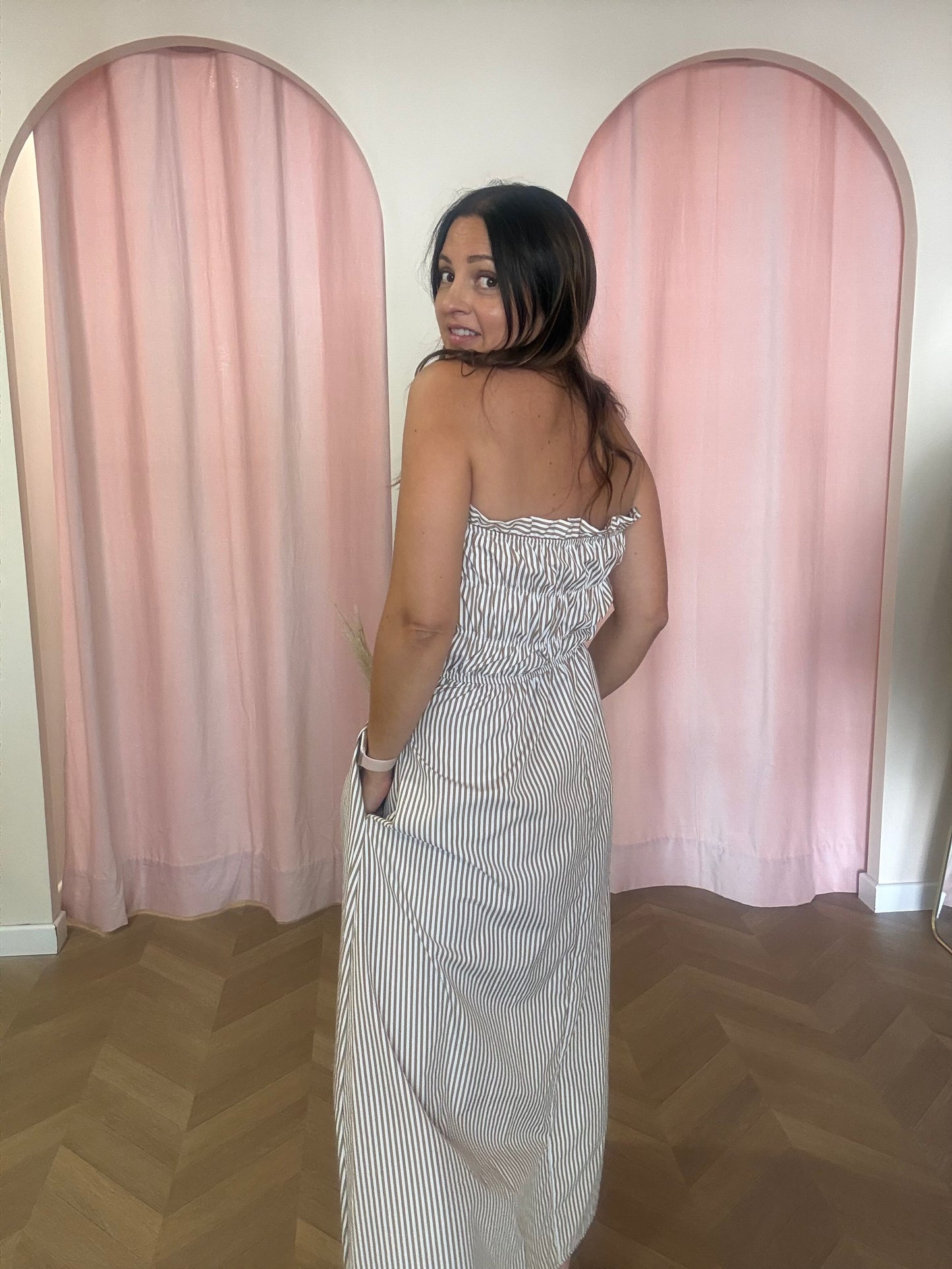 Robe Manon marron