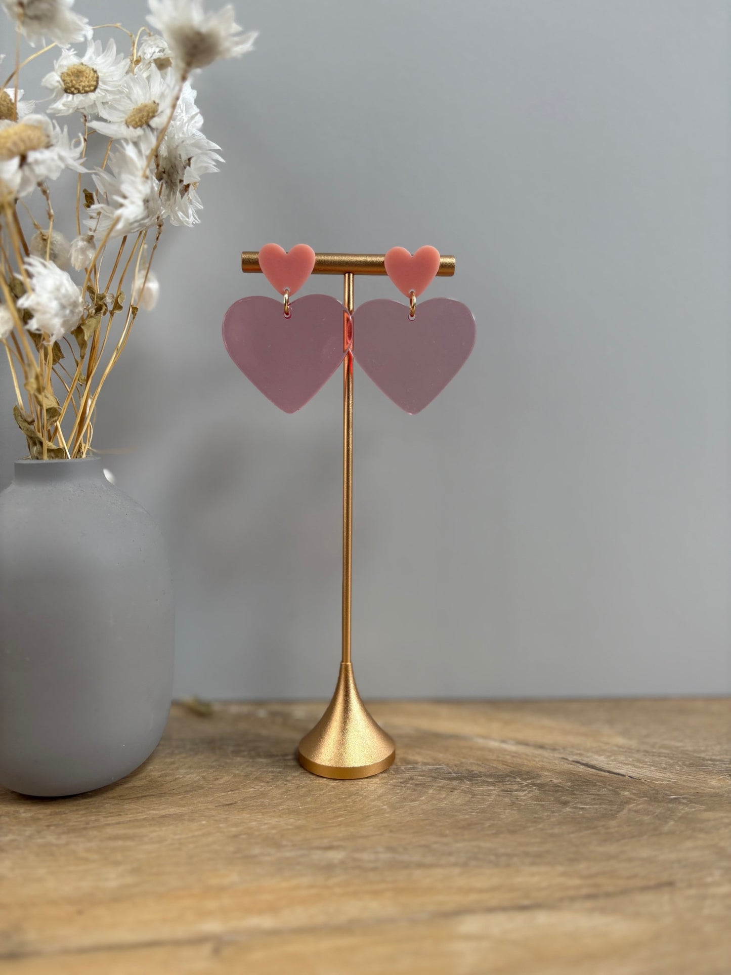 Boucles d'oreille cœur