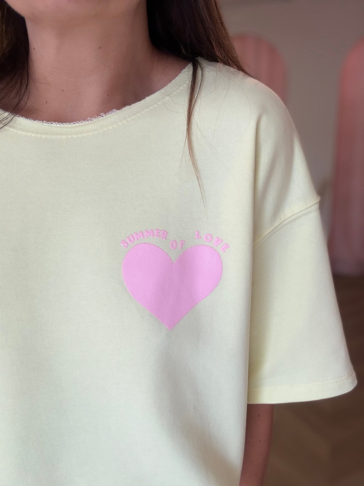 T-shirt Lola jaune