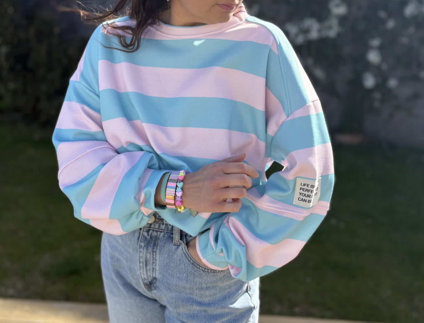 Sweat Steph turquoise