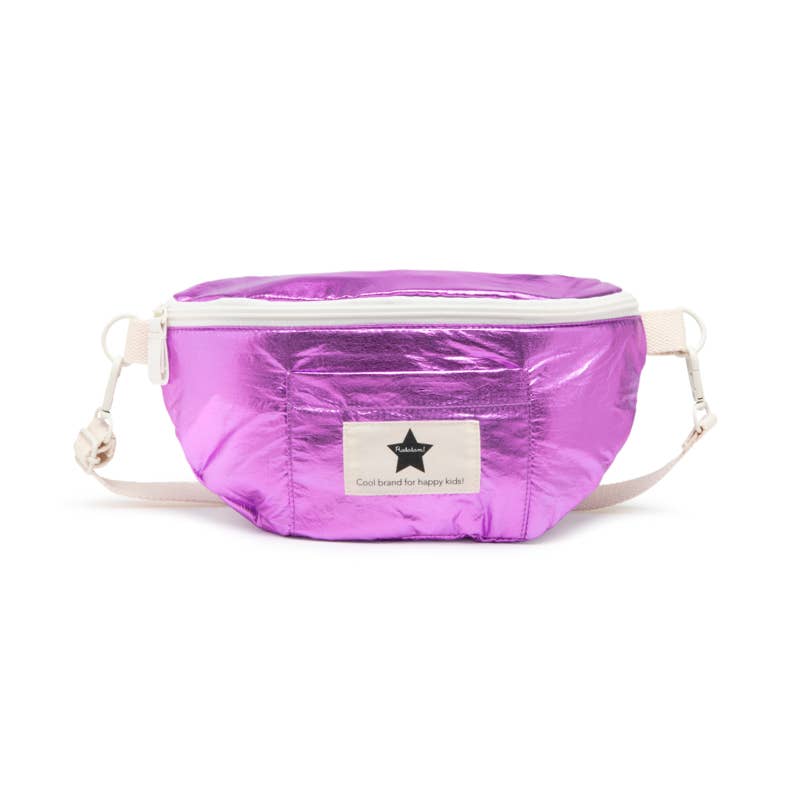 Sac banane métallique Violet
