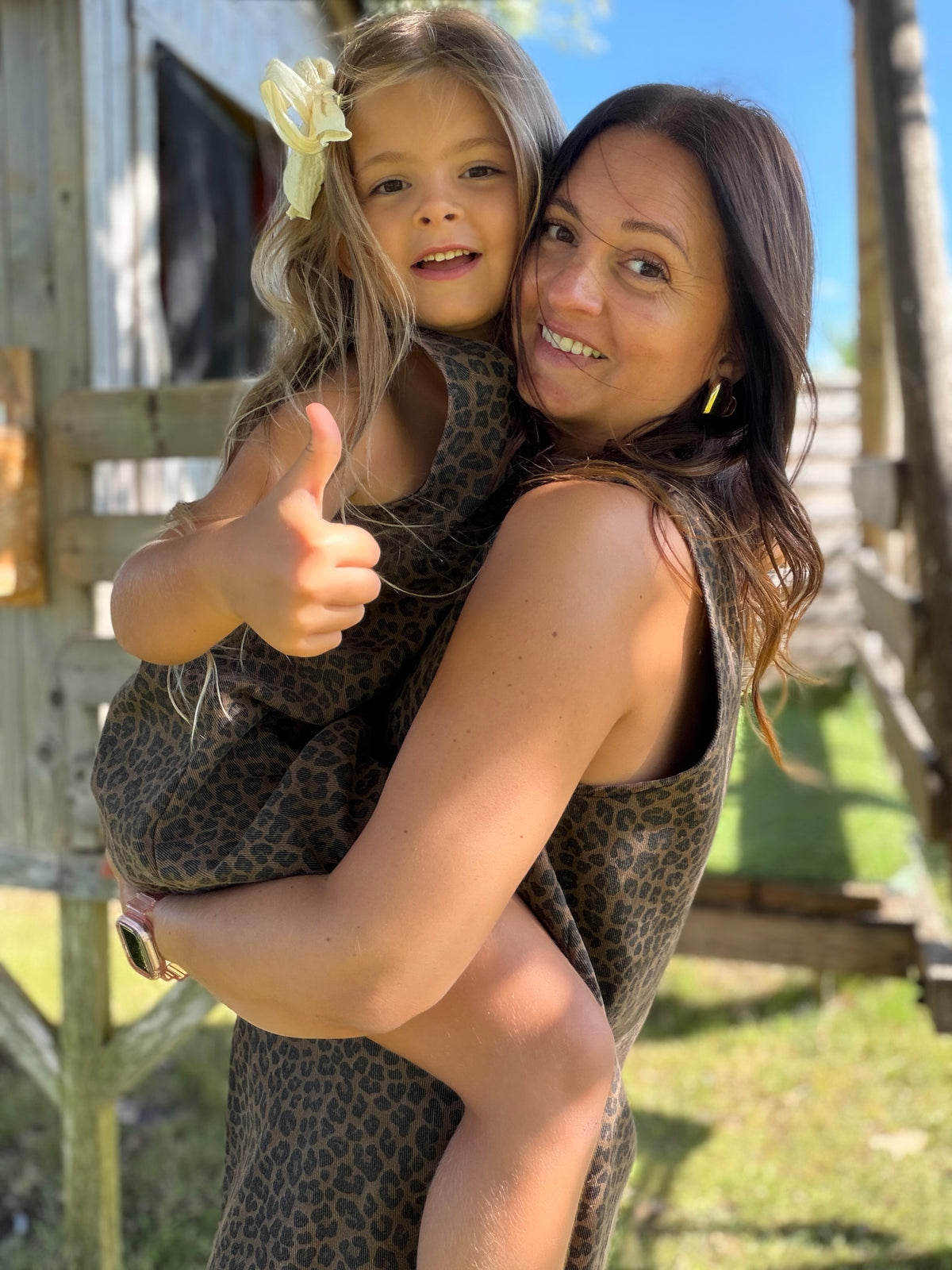 Robe Léopard Maman 🐆 🤎