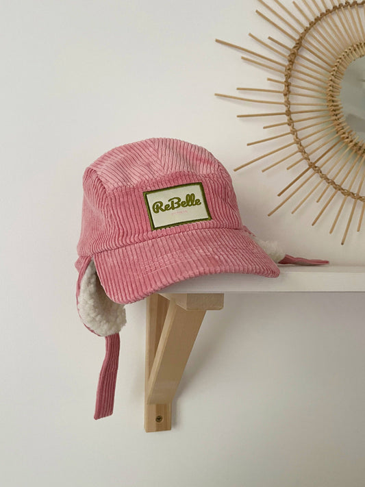 Chapka rose ERIKA: 2-5 ans