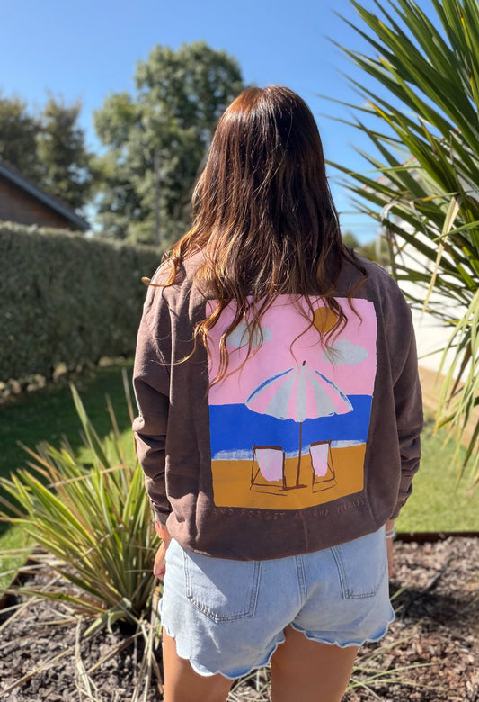 Sweat Sun marron