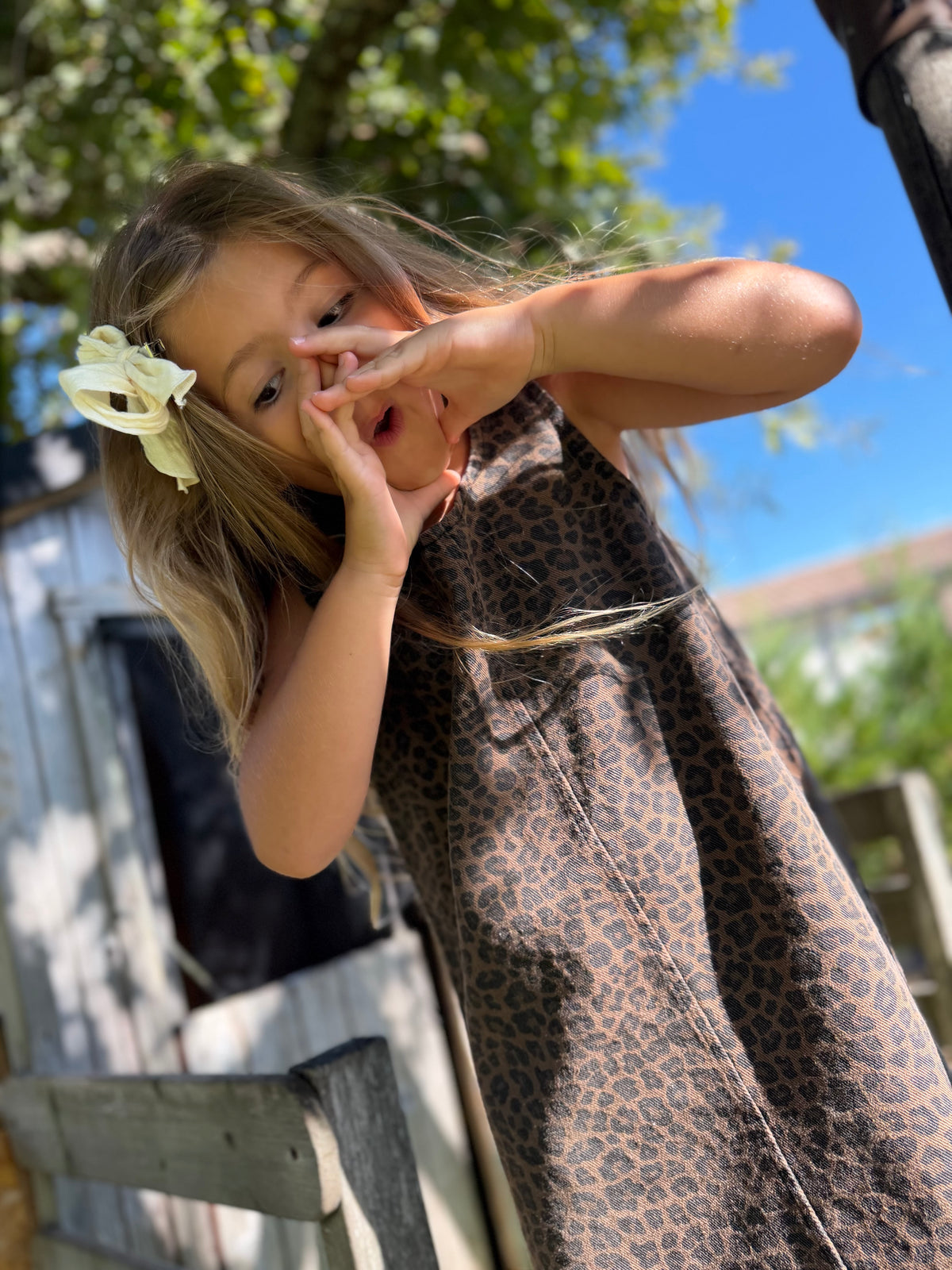Robe Léopard fille 🐆 🤎