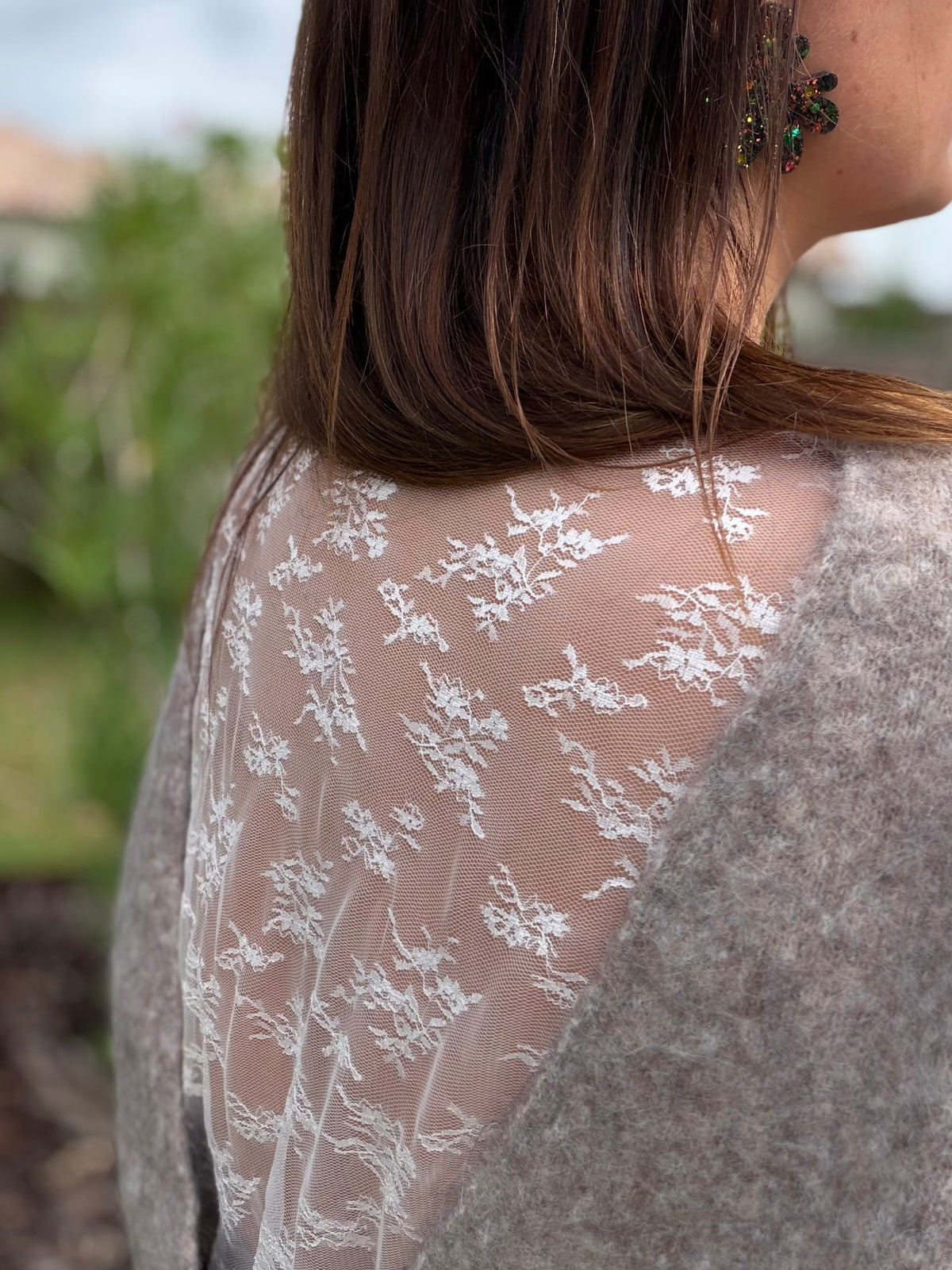 Pull Lalie taupe
