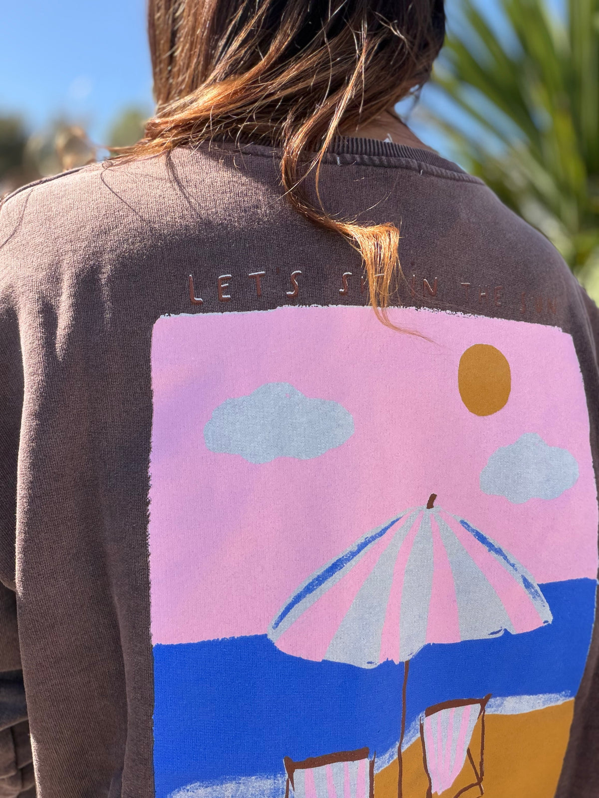 Sweat Sun marron