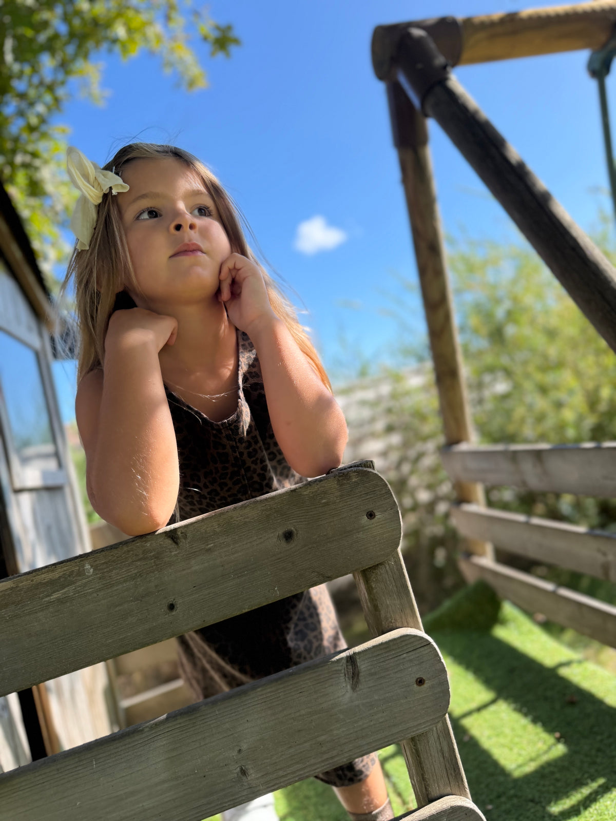 Robe Léopard fille 🐆 🤎