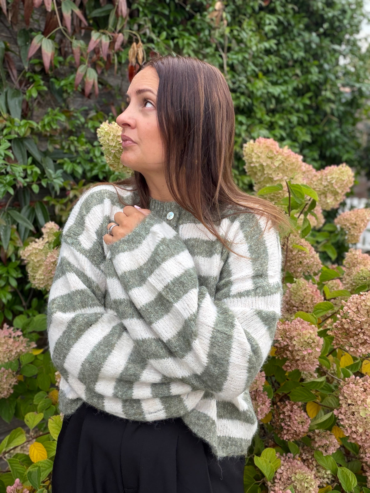 Gilet Arlette kaki