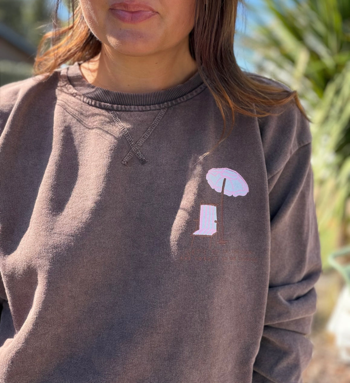 Sweat Sun marron
