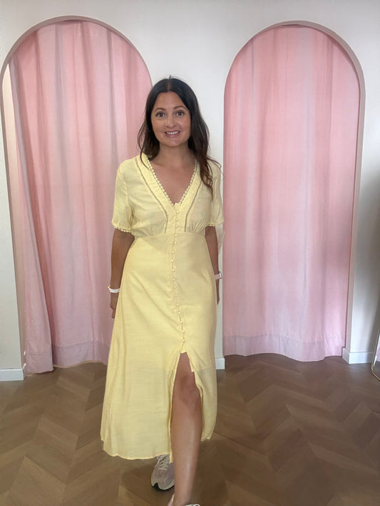 Robe Louane jaune