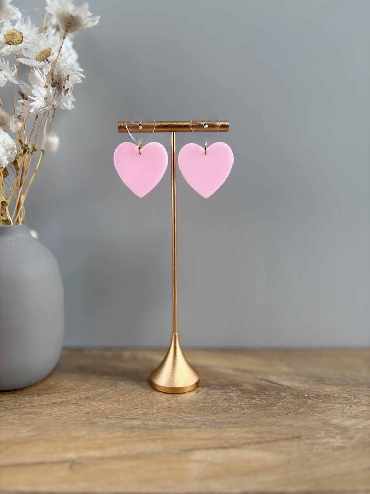 Boucles d'oreille cœur