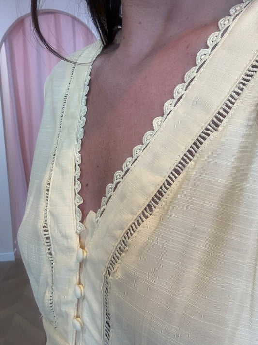 Robe Louane jaune