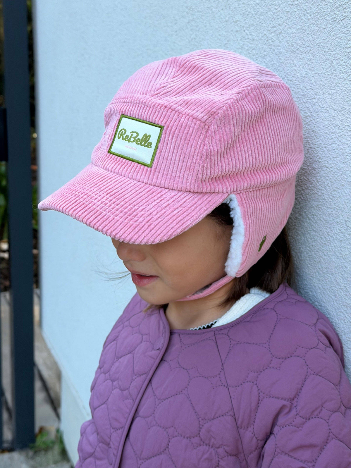 Chapka rose ERIKA: 2-5 ans