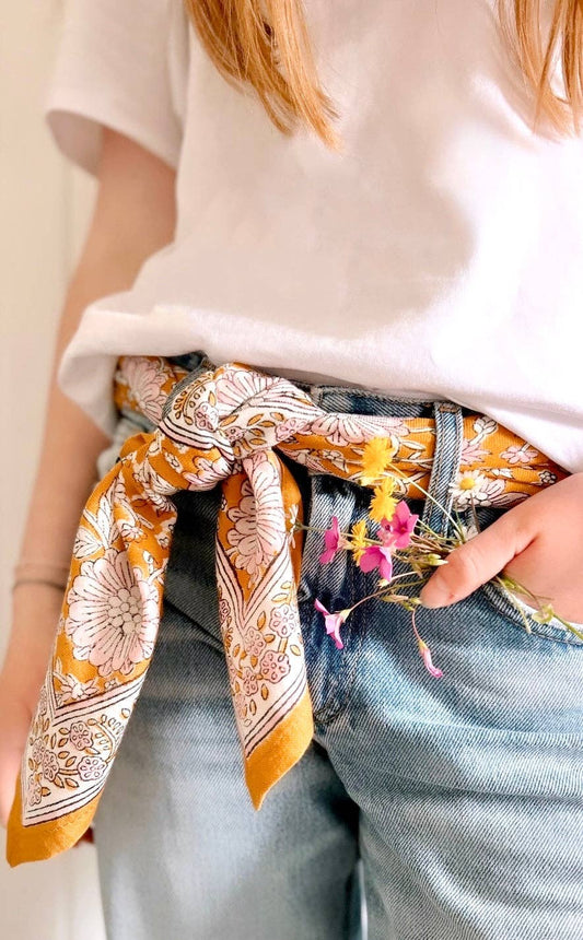 Foulard Louisette - Dheli Safran