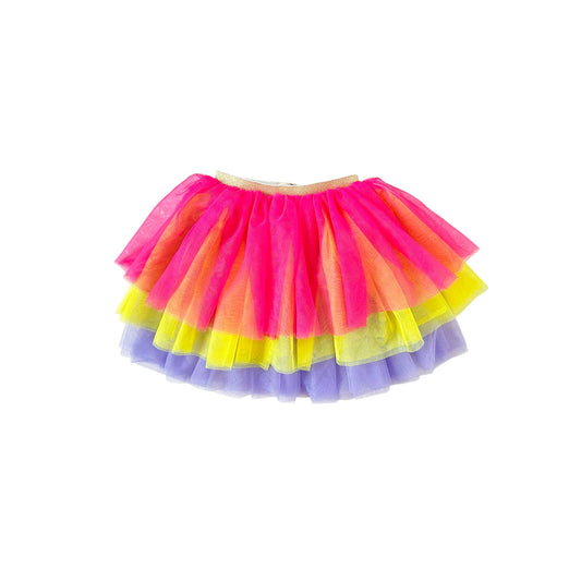 Jupe Multicolor Punky à volant 