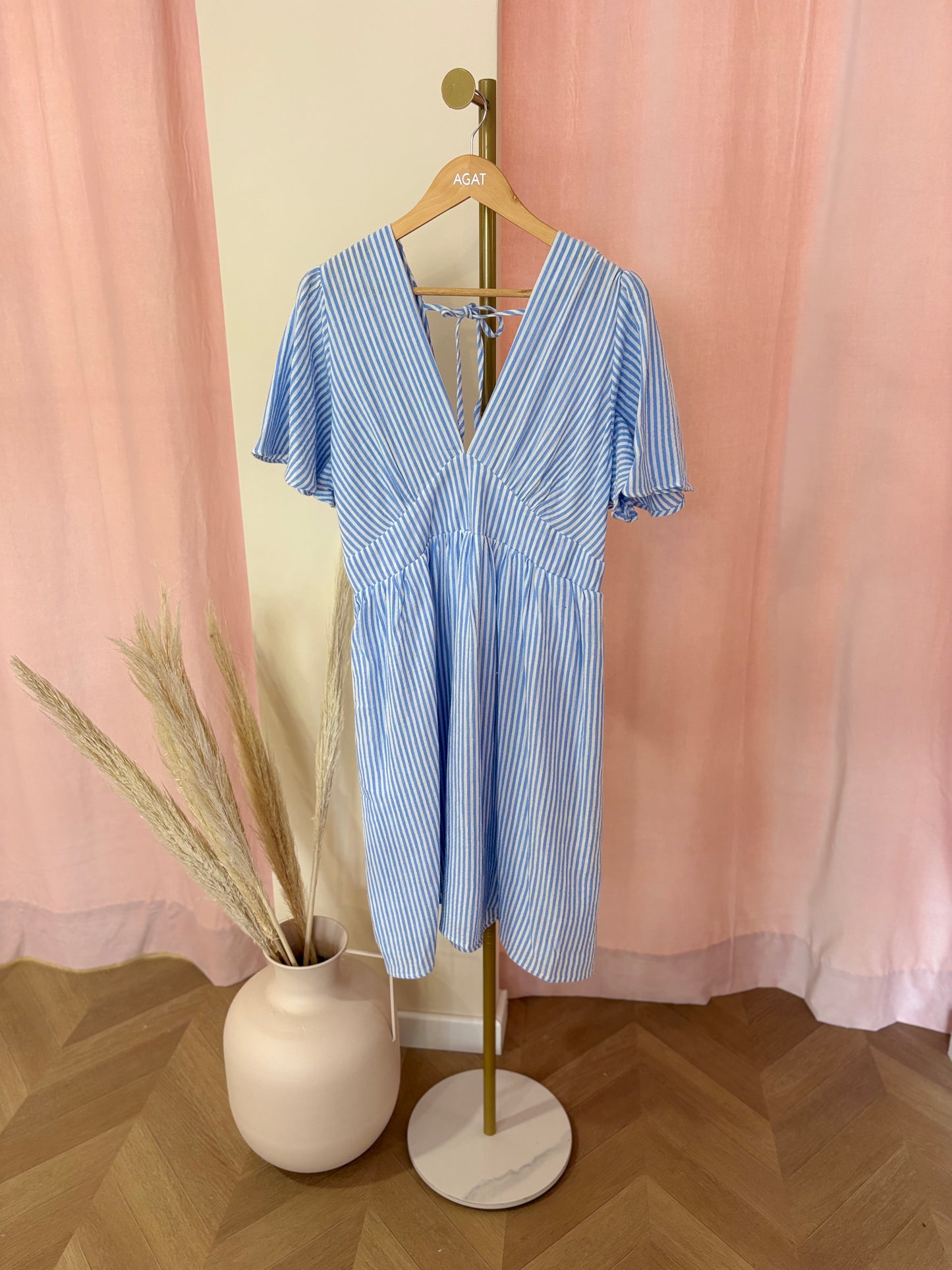 Robe Rihanna bleu