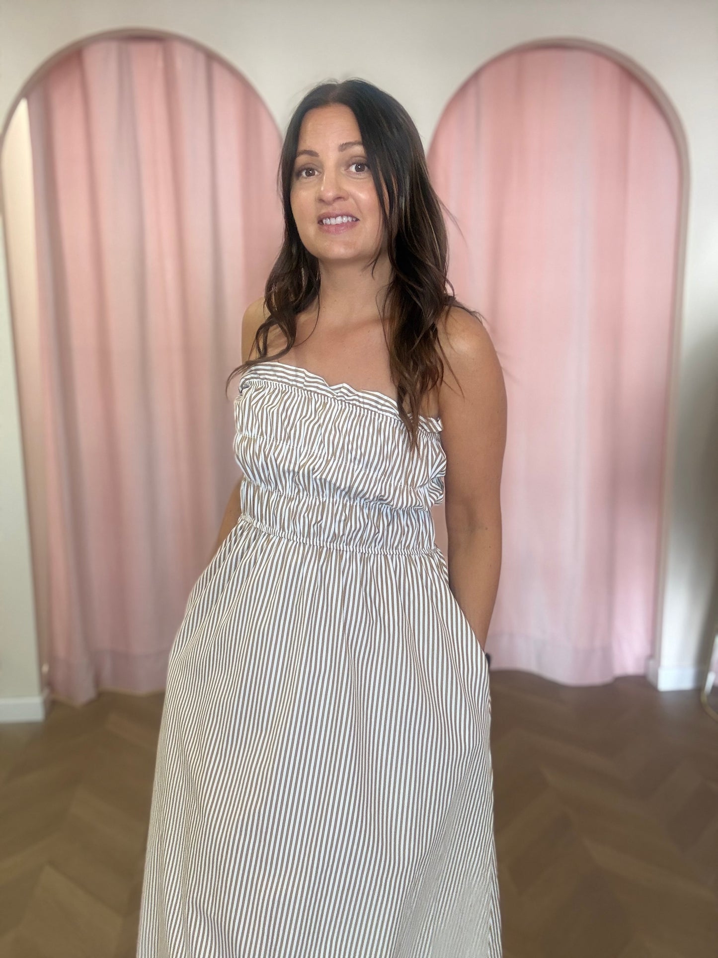Robe Manon marron