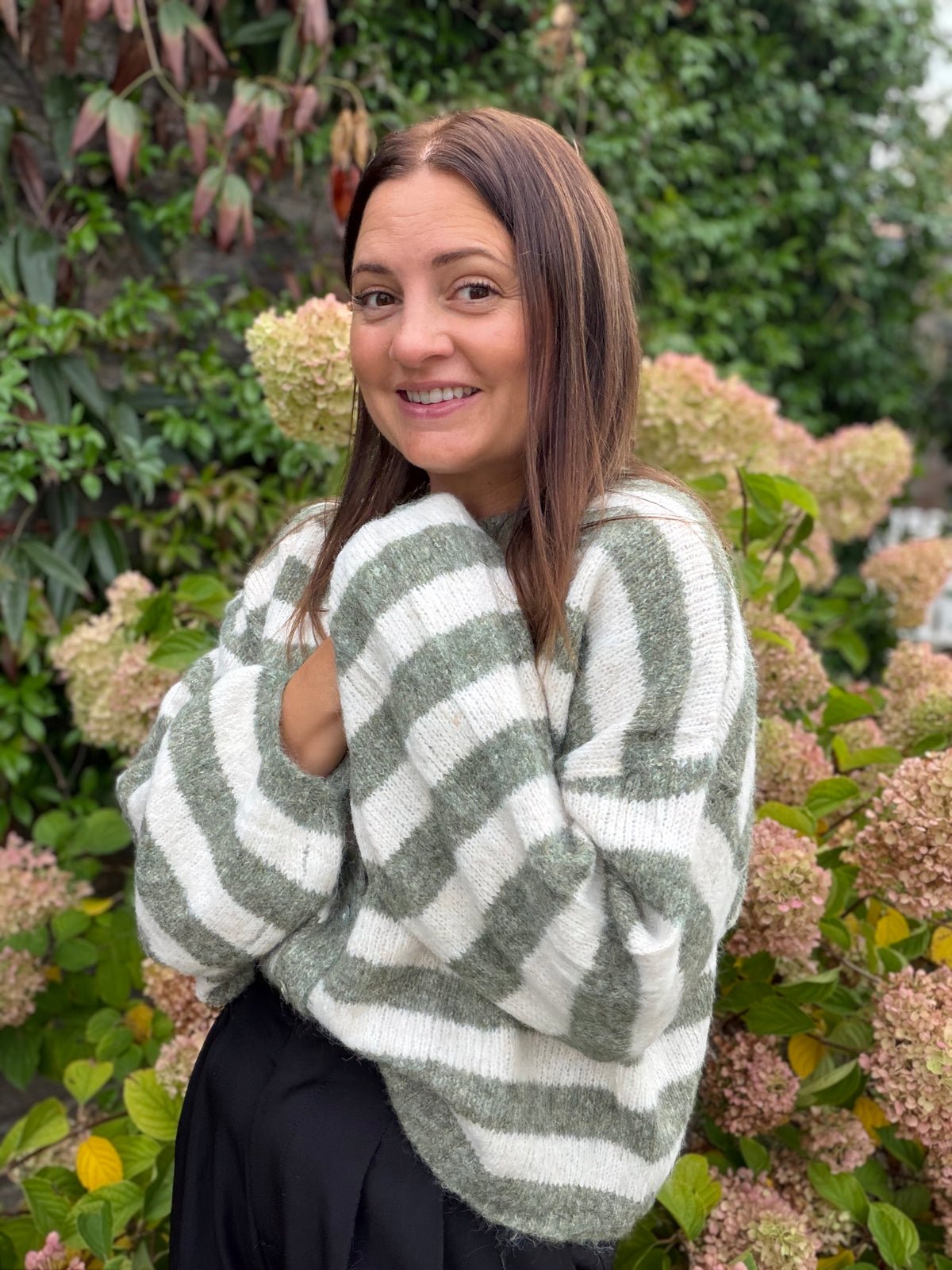 Gilet Arlette kaki