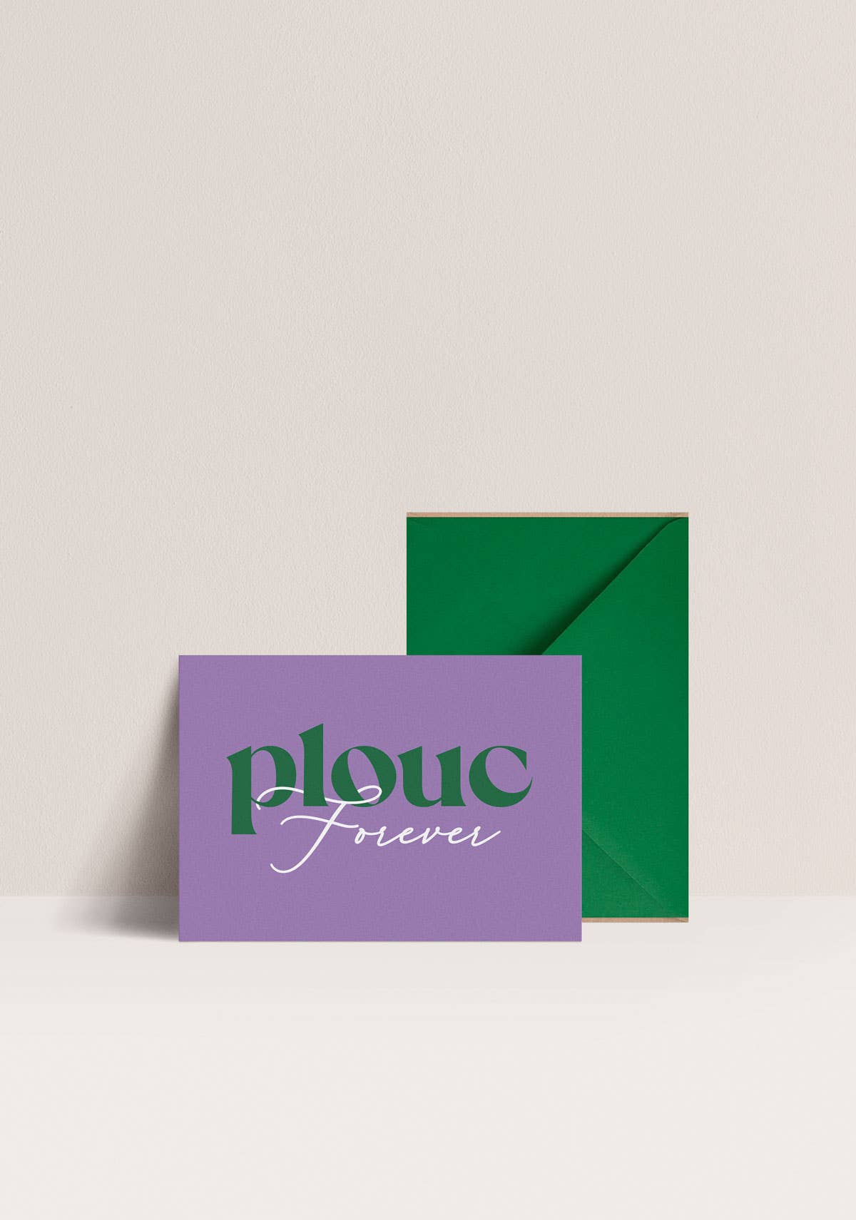 Carte postale Plouc Forever