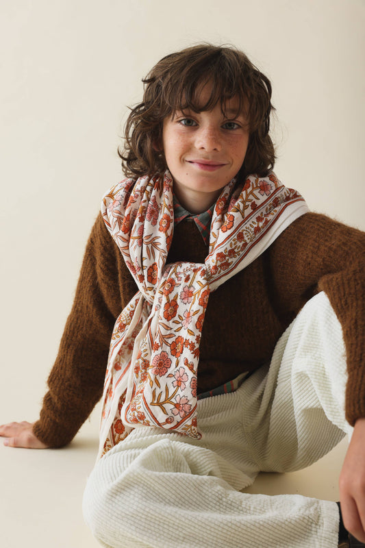 Foulard Louisette - Delhi Brique