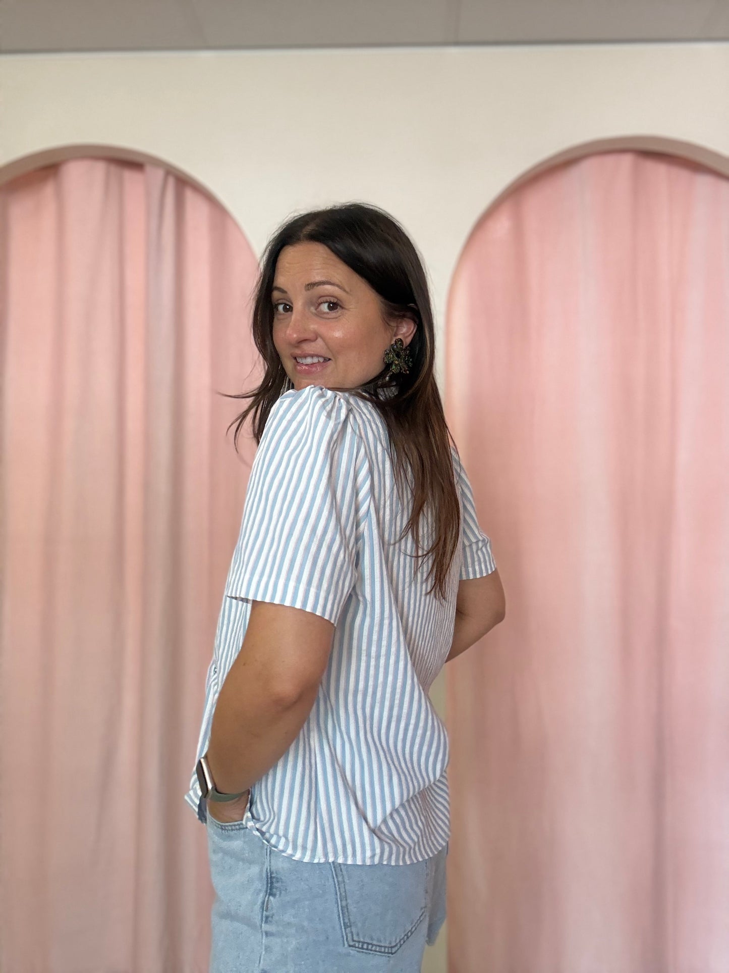 Chemise Louison bleu