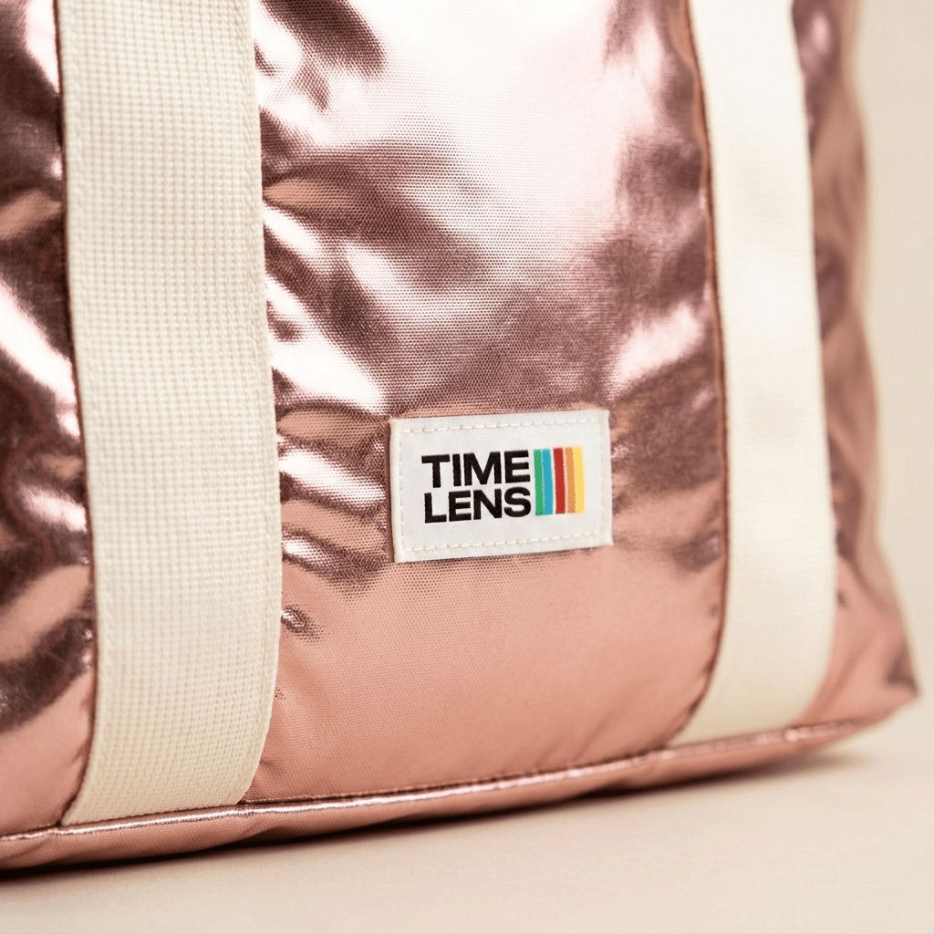Tote Bag 80's Pink Gold