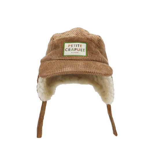 Chapka marron ERIKA: 9-18 mois