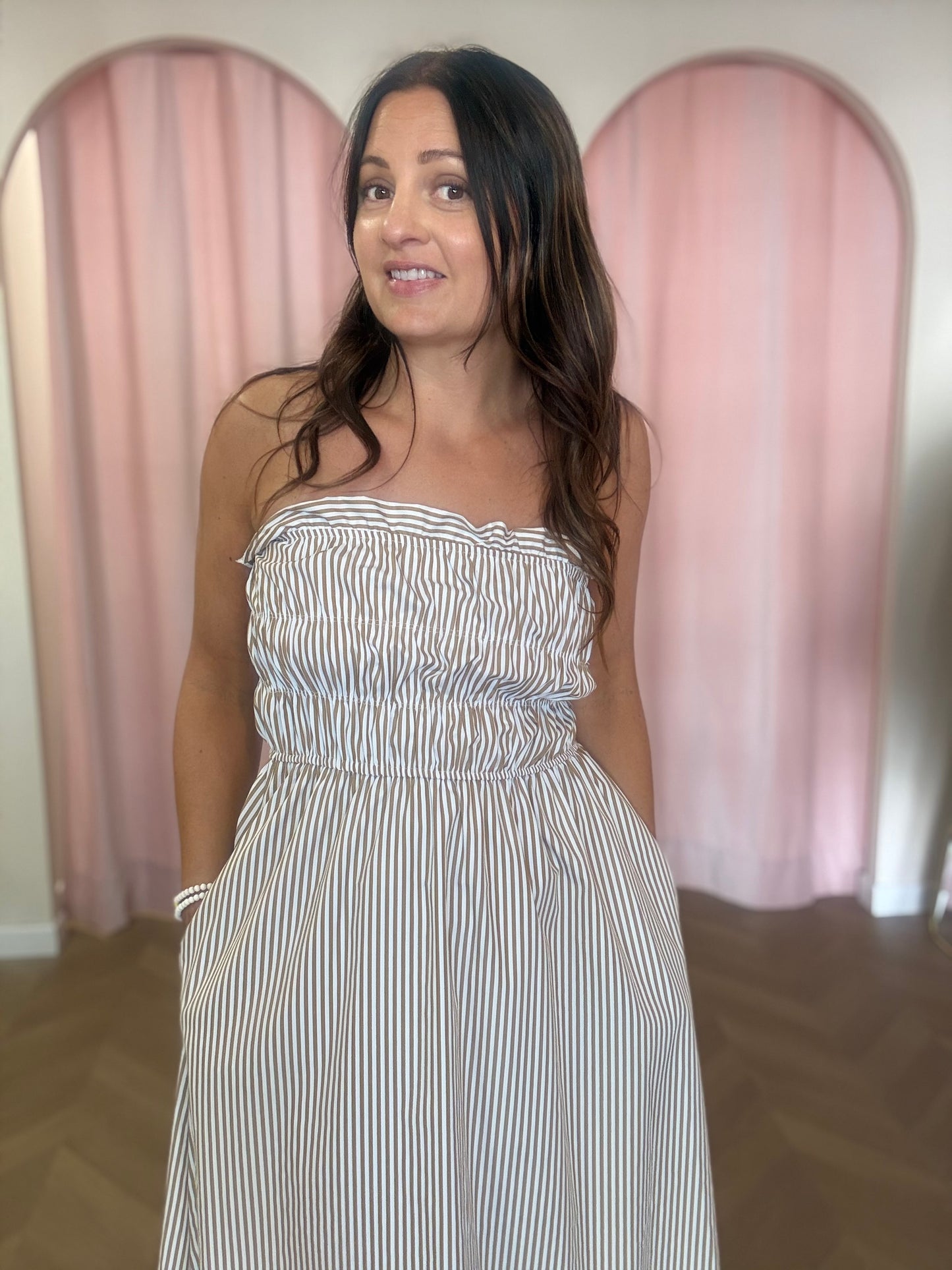 Robe Manon marron