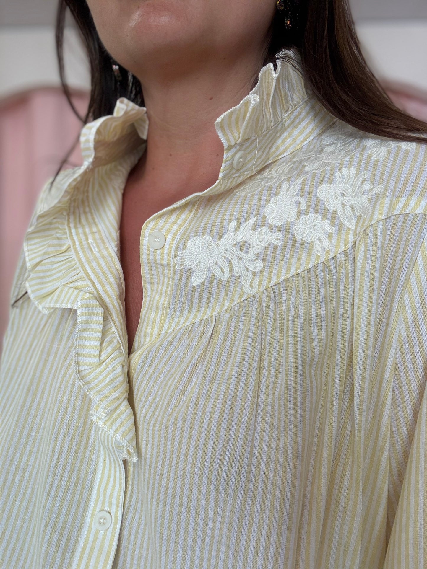Chemise Laura jaune
