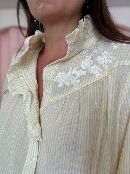 Chemise Laura jaune