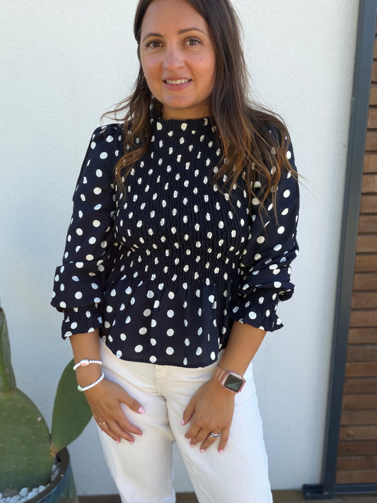 Blouse Perrine marine