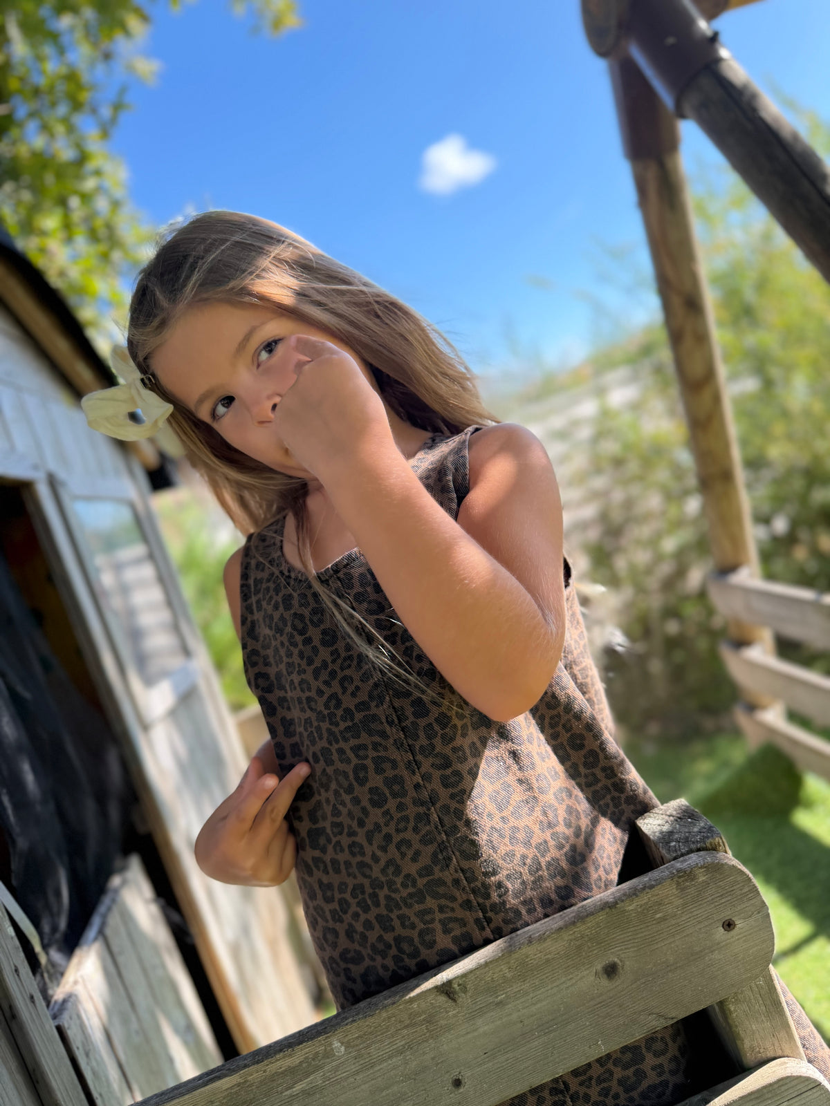 Robe Léopard fille 🐆 🤎