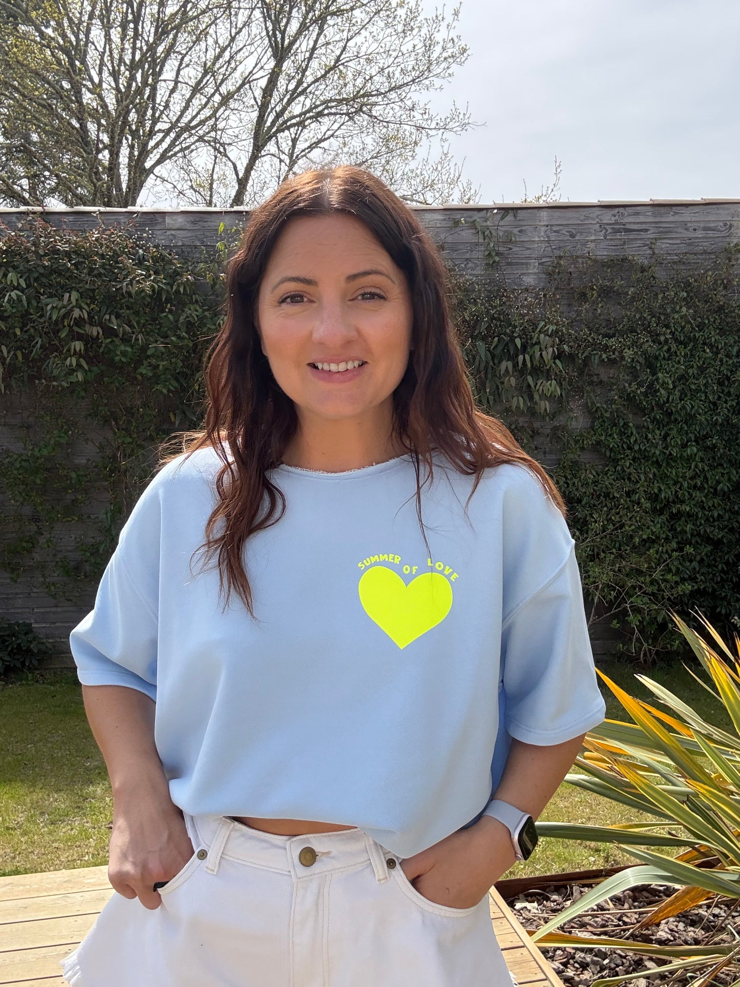 T-shirt Lola bleu