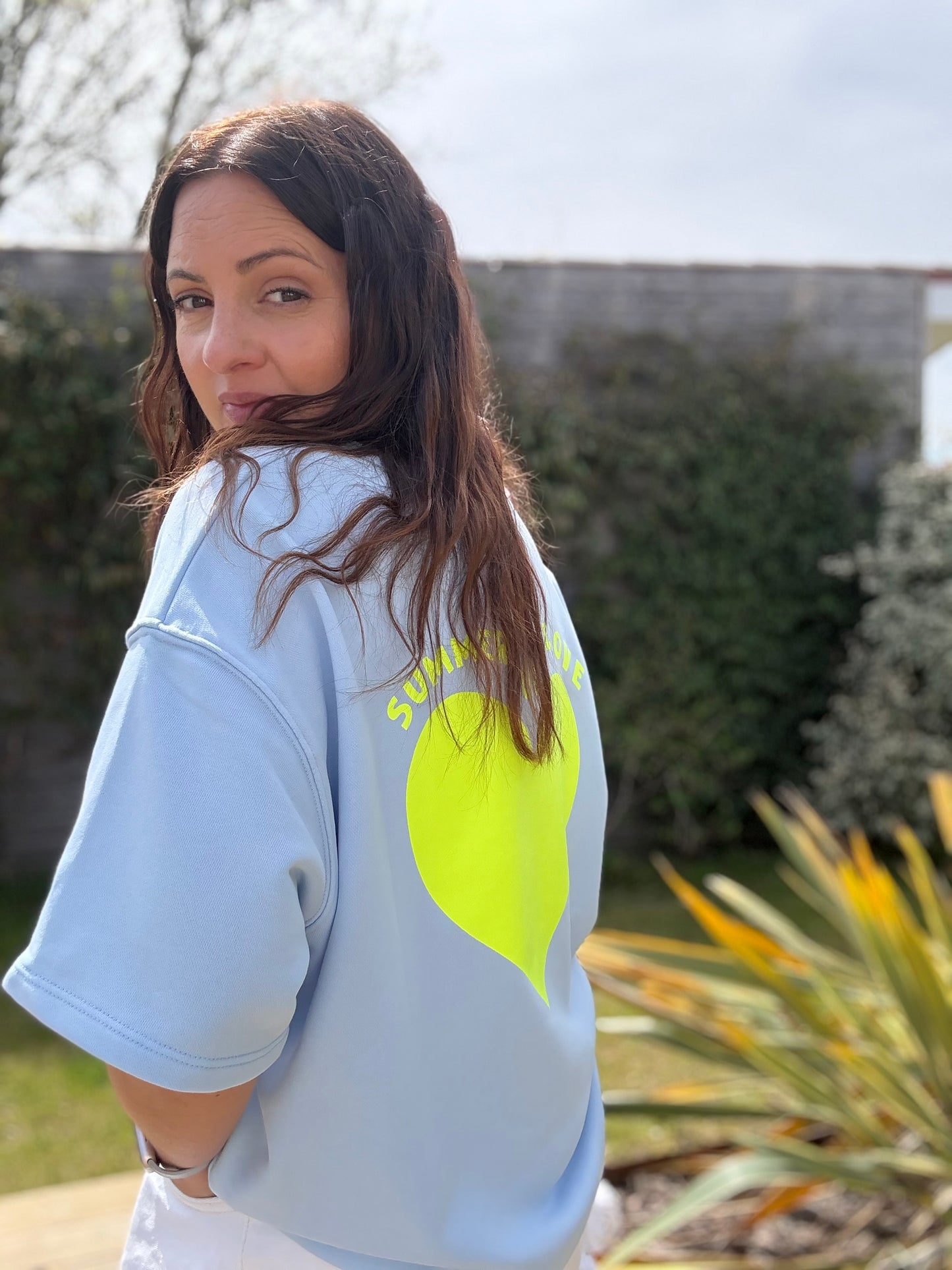 T-shirt Lola bleu